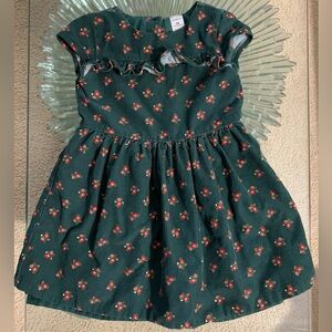 🧸 Carters Corduroy Floral Dress